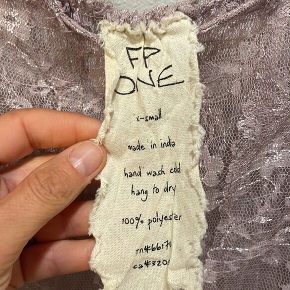 Free People woman’s light purple see through dress or negligee - Picture 5 of 9